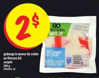 Maxi GOBERGE À SAVEUR DE CRABE EN FLOCONS GO, 200 G offer