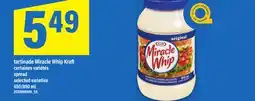 Maxi TARTINADE MIRACLE WHIP KRAFT | SPREAD, 650/890 ML offer