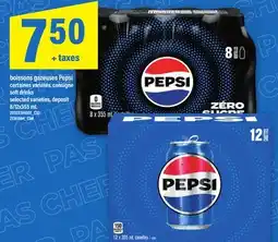Maxi BOISSONS GAZEUSES PEPSI | SOFT DRINKS, 8/12x355 ML offer