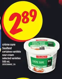 Maxi CRÈME SURE SEALTEST | SOUR CREAM, 500 mL offer