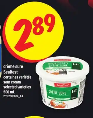 Maxi CRÈME SURE SEALTEST | SOUR CREAM, 500 mL offer