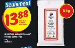 Maxi RIZ PARFUMÉ AU JASMIN ROOSTER |SCENTED JASMINE RICE, 8 KG offer