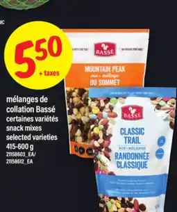 Maxi MÉLANGES DE COLLATION BASSÉ | SNACK MIXES, 415-600 G offer