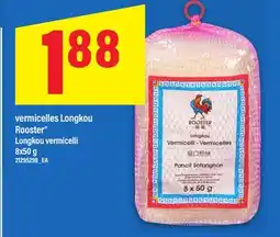 Maxi VERMICELLES LONGKOU ROOSTER | LONGKOU VERMICELLI, 8X50 G offer