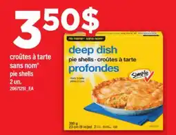 Maxi CROÛTES À TARTE SANS NOM | PIE SHELLS, 2 UN offer