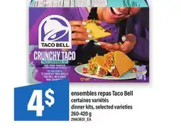 Maxi ENSEMBLES REPAS TACO BELL | DINNER KITS, 260-420 G offer