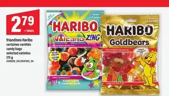 Maxi FRIANDISES HARIBO | CANDY BAGS, 175 G offer