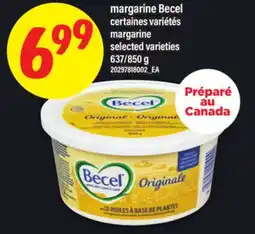 Maxi MARGARINE BECEL | MARGARINE BECEL MARGARINE, 637/850 G offer