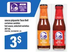 Maxi SAUCE PIQUANTE TACO BELL | HOT SAUCE, 207 ML offer