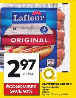 Giant Tiger Lafleur wieners offer