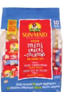 Giant Tiger Sun-Maid granola bars offer