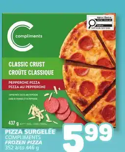 Marché Bonichoix COMPLIMENTS FROZEN PIZZA offer