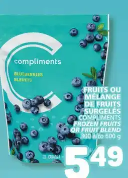 Marché Bonichoix COMPLIMENTS FROZEN FRUITS OR FRUIT BLEND offer