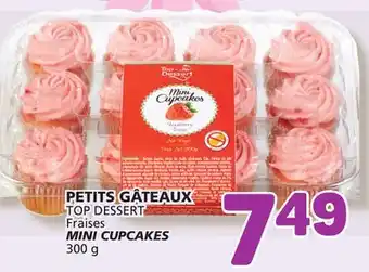 Marché Bonichoix TOP DESSERT Fraises MINI CUPCAKES offer