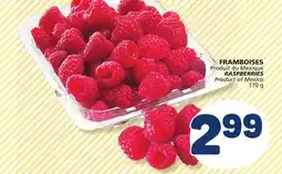 Marché Bonichoix RASPBERRIES offer