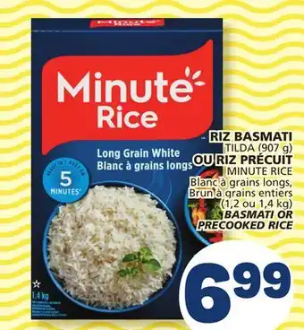Marché Bonichoix BASMATI OR PRECOOKED RICE offer
