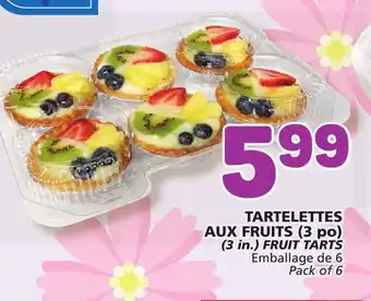 Marché Bonichoix (3 in.) FRUIT TARTS offer
