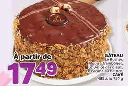 Marché Bonichoix CAKE offer