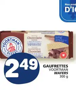 Marché Bonichoix VOORTMAN WAFERS offer