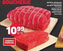 Marché Bonichoix FRENCH ROAST Or family size FRENCH STEAK offer
