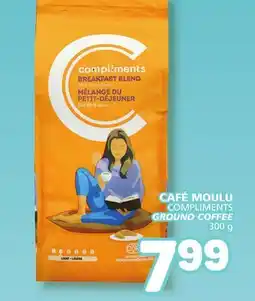 Marché Bonichoix COMPLIMENTS GROUND COFFEE offer