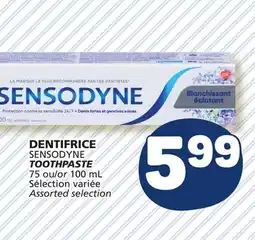 Marché Bonichoix SENSODYNE TOOTHPASTE offer