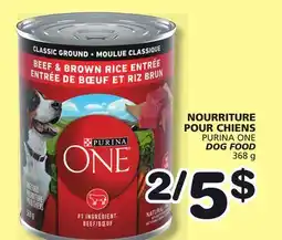 Marches Tradition PURINA ONE DOG FOOD offer
