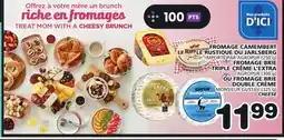 Marches Tradition FROMAGE CAMEMBERT MONSIEUR GUSTAV CHEESE AGROPUR (300 g) MONSIEUR GUSTAV (325 g) CHEESE offer