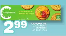 Marches Tradition COMPLIMENTS CRACKERS offer