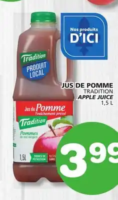 Marches Tradition TRADITION APPLE JUICE offer