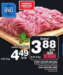 Marches Tradition Fresh and frozen parts LEAN GROUND PORK offer