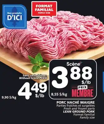 Marches Tradition Fresh and frozen parts LEAN GROUND PORK offer