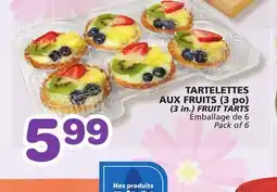 Marches Tradition TARTELETTES AUX po (3 in.) FRUIT TARTS offer