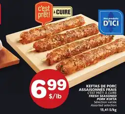 Marches Tradition FRESH SEASONED PORK KOFTA offer