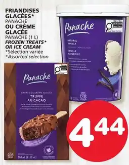 Marches Tradition PANACHE Frozen Treats or PANACHE Ice Cream offer