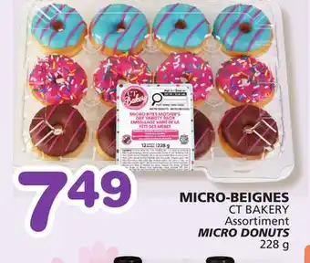 Marches Tradition CT BAKERY Assortiment MICRO DONUTS offer