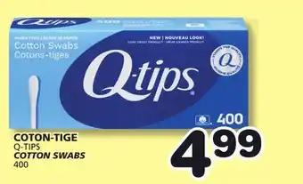 Marches Tradition Q-TIPS COTTON SWABS offer