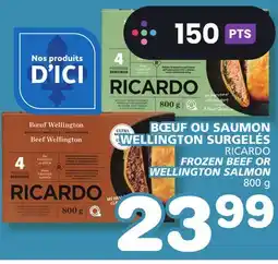 Marches Tradition RICARDO FROZEN BEEF OR WELLINGTON SALMON offer
