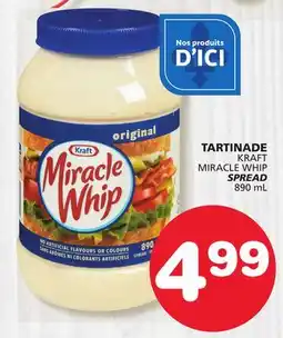 Marches Tradition KRAFT MIRACLE WHIP SPREAD offer