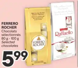 Brunet FERRERO ROCHER Chocolats sélectionnés offer