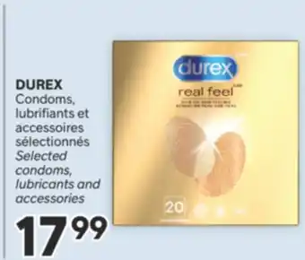 Brunet DUREX Condoms, lubrifiants et accessoires sélectionnés offer
