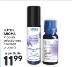 Brunet LOTUS AROMA Produits sélectionnés offer