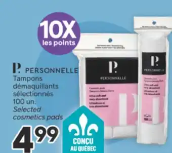 Brunet PERSONELLE Tampons démaquillants sélectionnés offer