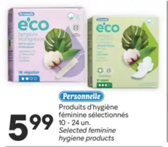 Brunet PERSONNELLE Produits d'hygiène féminine sélectionnés offer