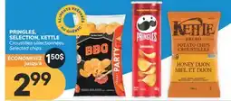 Brunet PRINGLES, SELECTION, KETTLE Croustilles sélectionnées offer