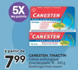 Brunet CANESTEN, TINACTIN Crème antifongique pour les pieds offer