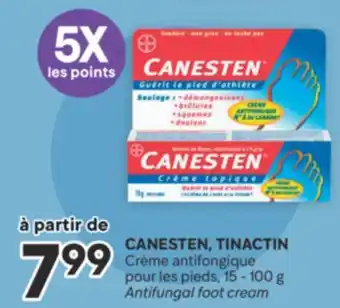 Brunet CANESTEN, TINACTIN Crème antifongique pour les pieds offer