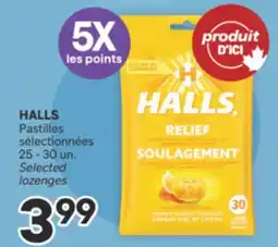 Brunet HALLS Pastilles sélectionnées offer