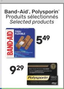 Brunet Band-Aid, Polysporin Produits sélectionnés offer