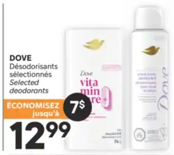 Brunet DOVE Désodorisants sélectionnés offer